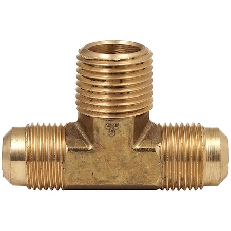 #45 3/8 Inch Flare X 1/8 Inch MIP Brass Tee